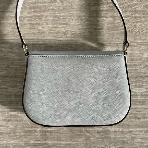 Light Blue/Gray Kate Spade Mini Crossbody Bag - Picture 4 of 6